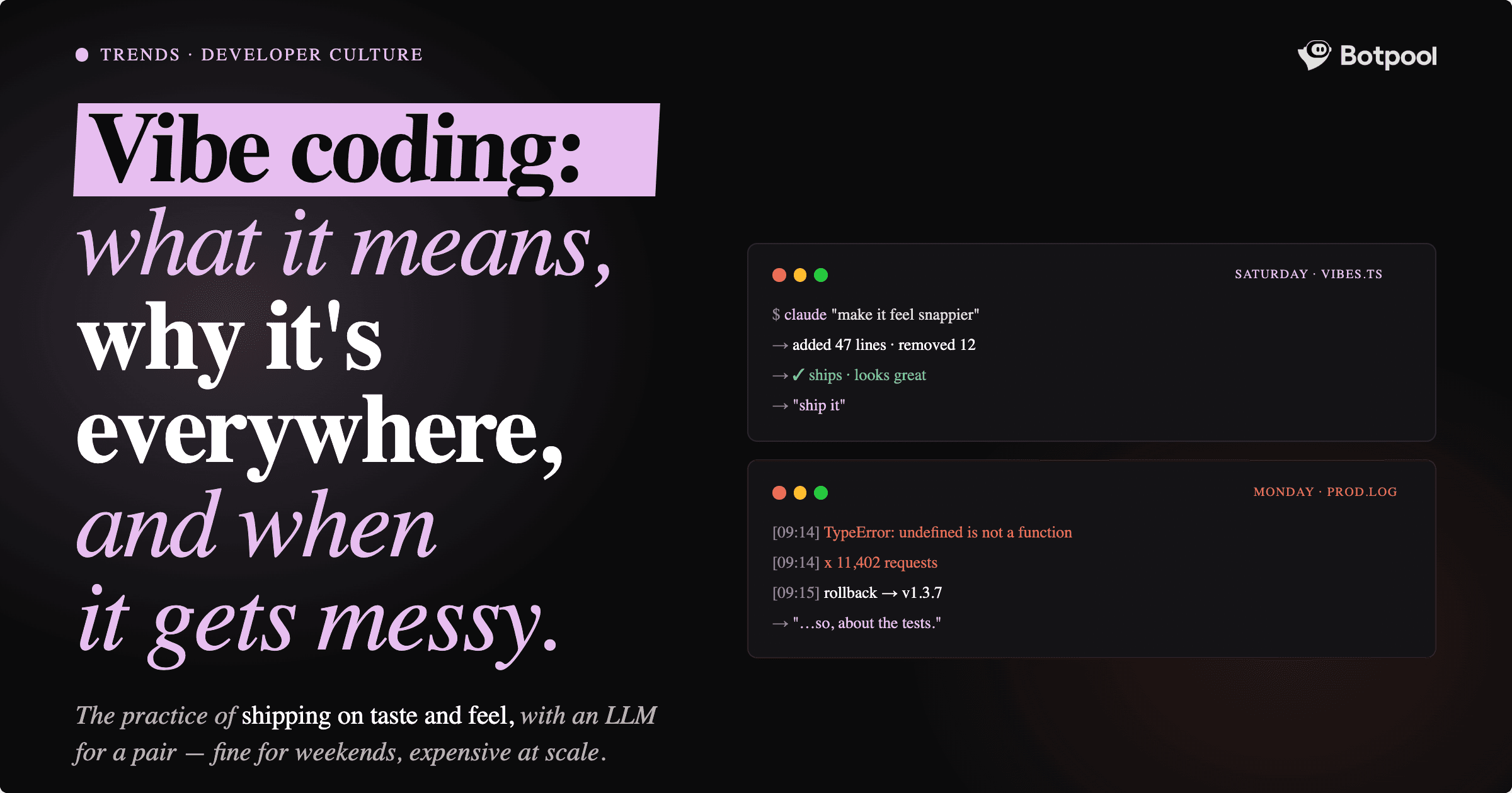 Vibe Coding: What It Means, Why It’s Everywhere, and When It Gets Messy